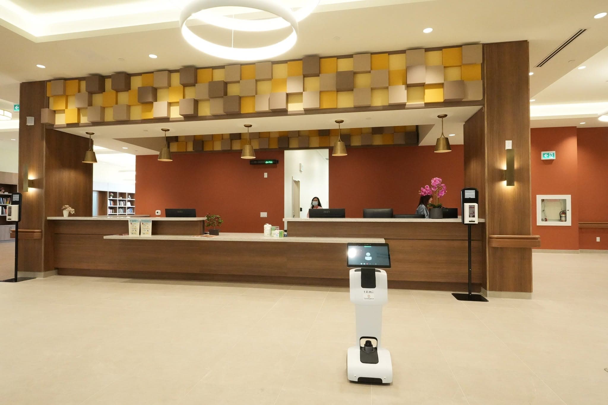 Care facility lobby